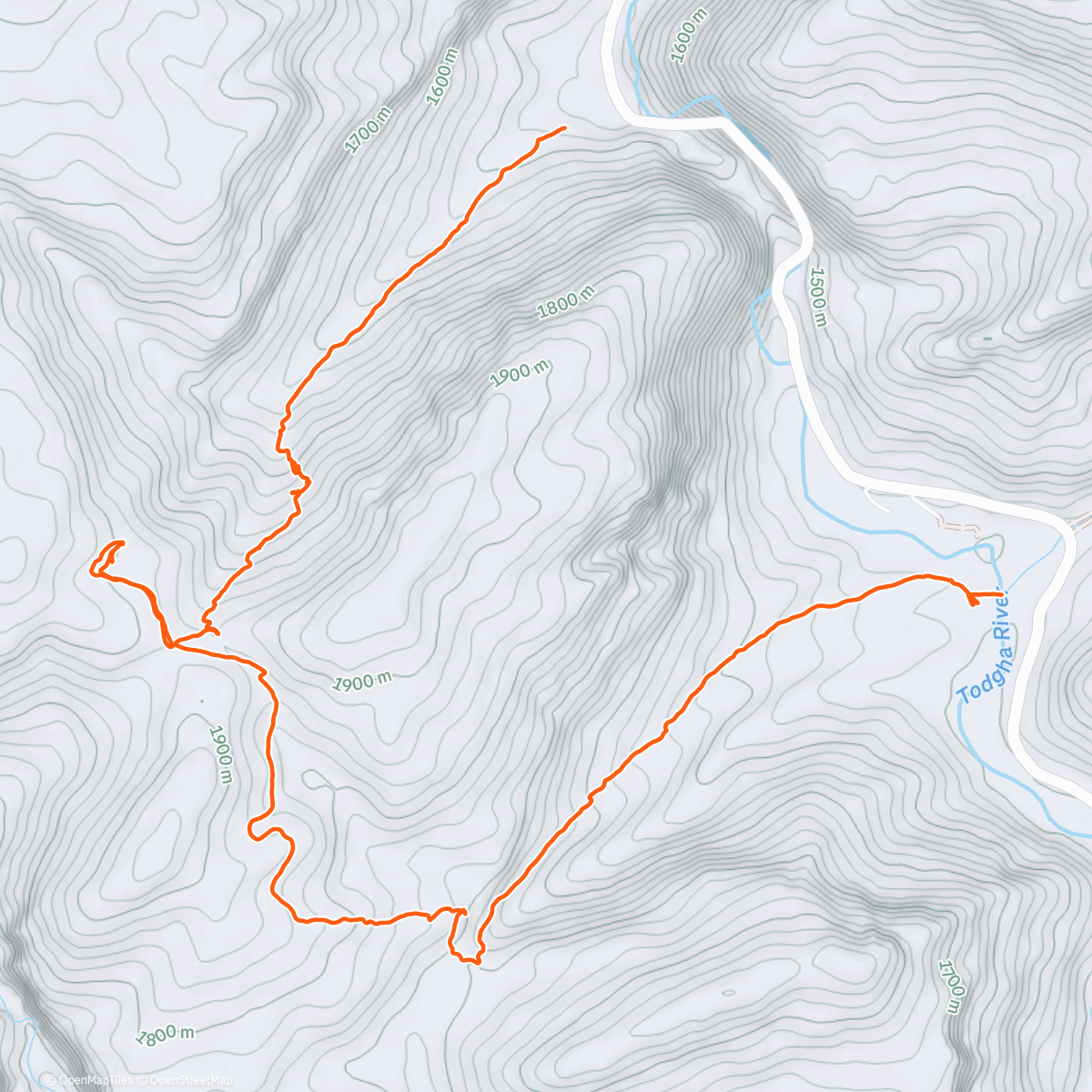 Map of the activity, Todra gorge loop
Hike , Morocco