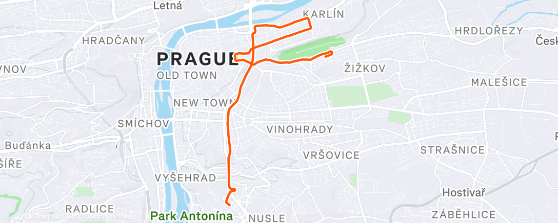 Map of the activity, Teleport do postýlky 🥶