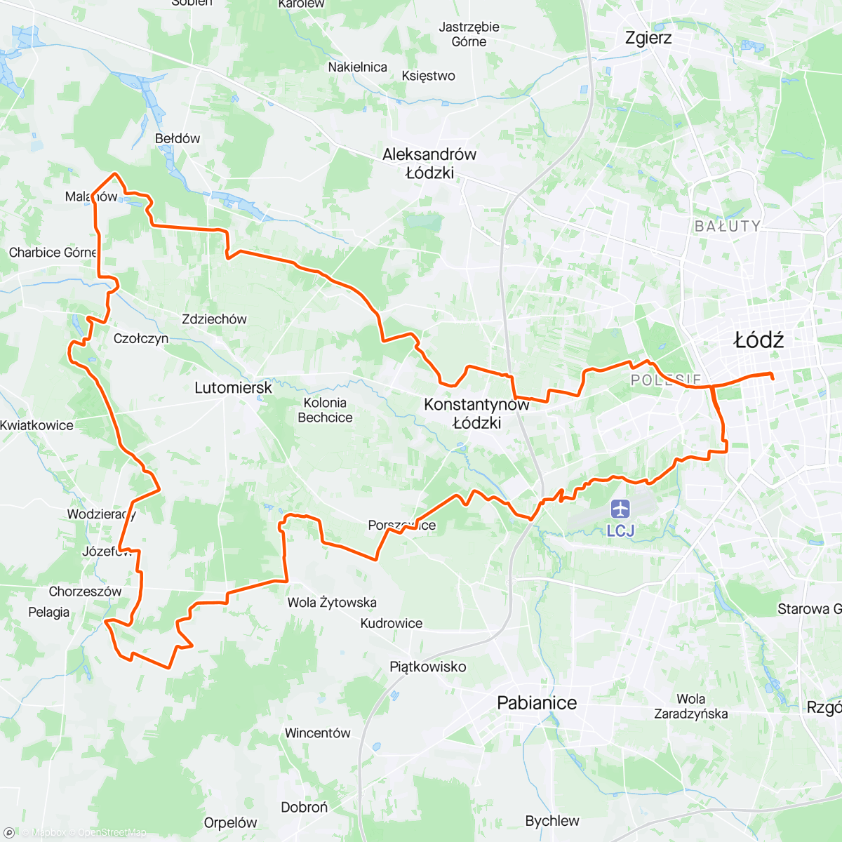 Mapa da atividade, Bikeplanet Piknik Gravel Ride