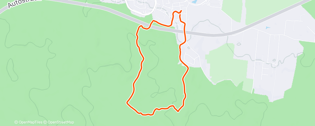 Карта физической активности (Lunch Hike)