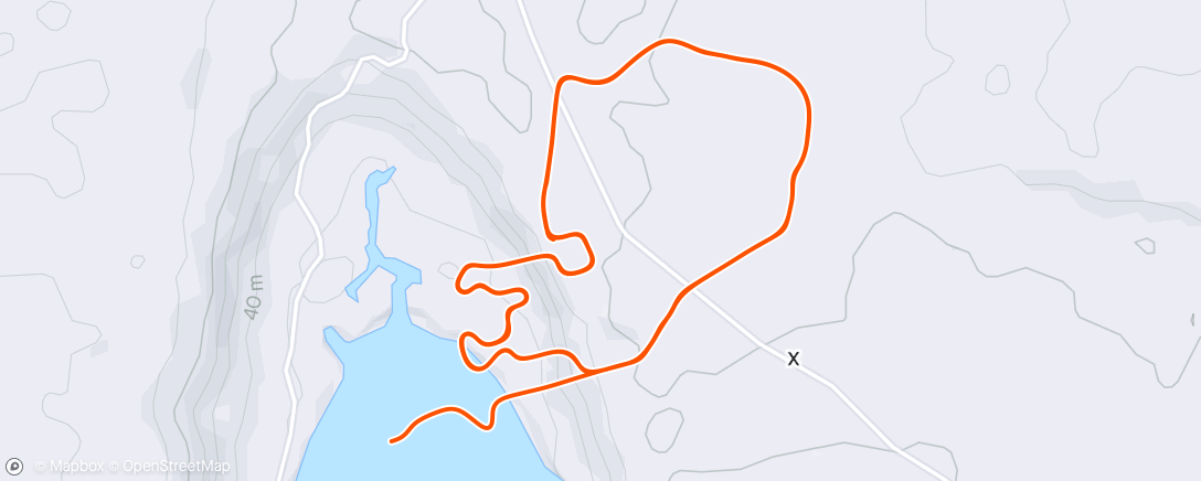 Карта физической активности (Zwift - Race: Rhino Racing Short Crits (D) on Neokyo Crit Course in Makuri Islands)