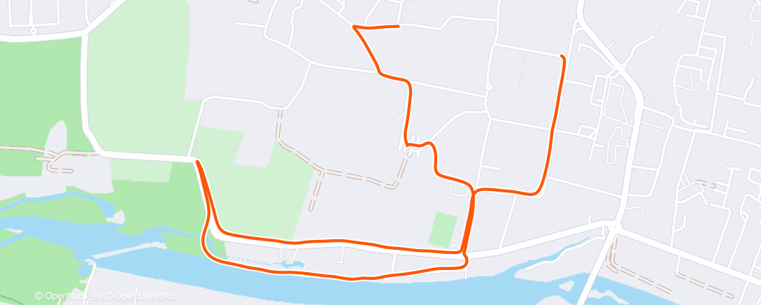 Map of the activity, Juste courir