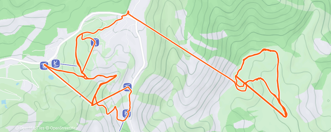 Map of the activity, Oi Qaragai