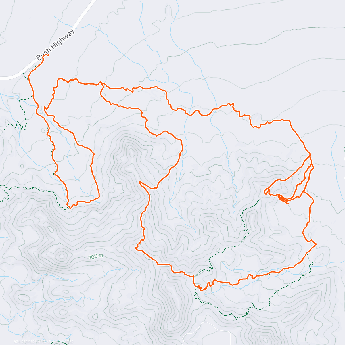 Map of the activity, Exploring Hawes