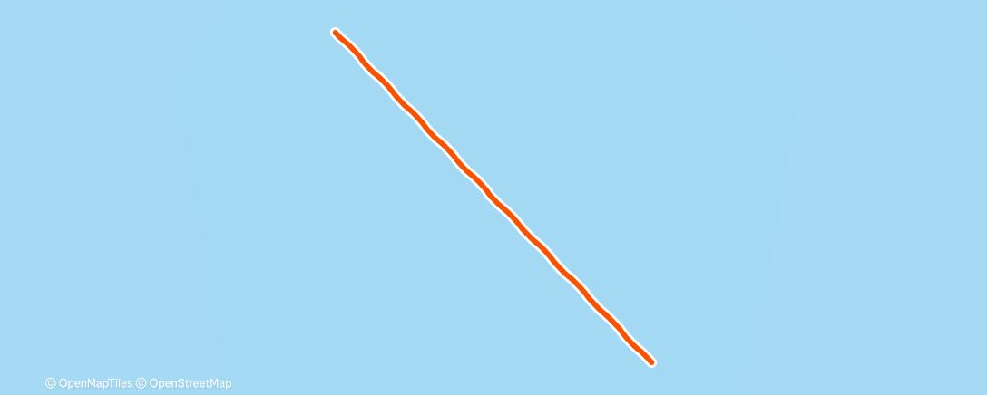 Map of the activity, 10 cruise controlled laps 🤣🚶‍♀️💨🔥