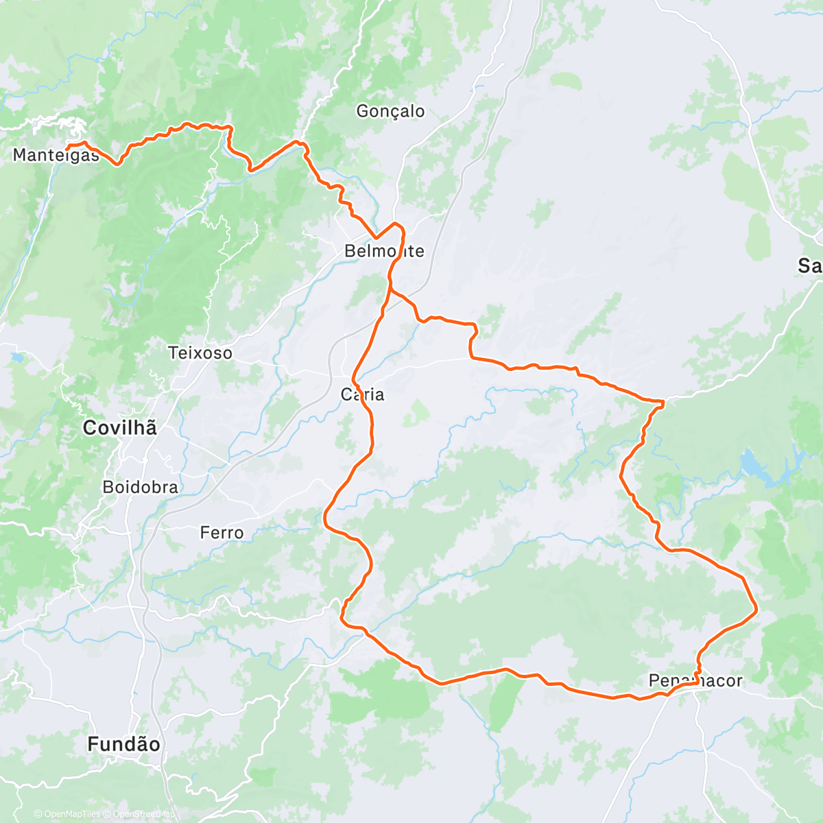 Map of the activity, Arrefecimento 🤣