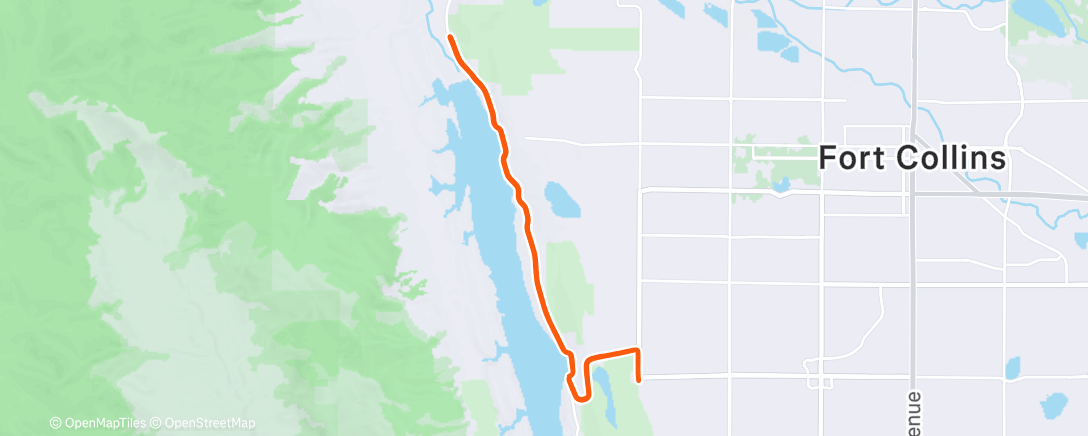 Map of the activity, Extended Dams - Perfect Day
