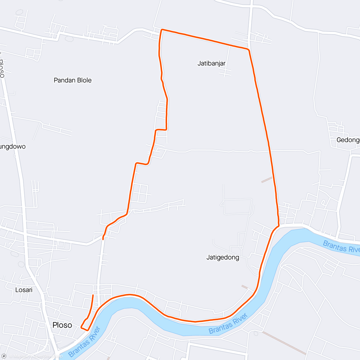 Mapa da atividade, LibuRUN