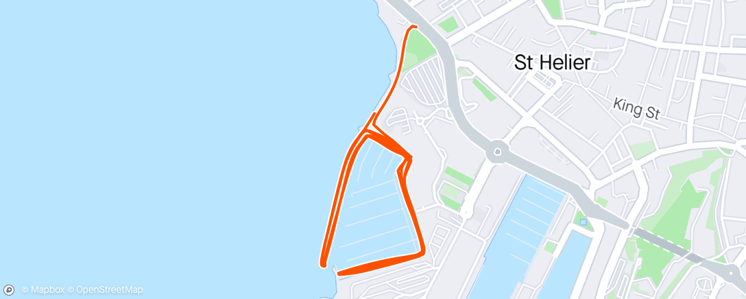 Map of the activity, Over and Unders 1km with Runna ✅

1.5km warm up at a conversational pace (no faster than 5:00/km)

Repeat the following 2x:
----------
1km @ 4:35/km
1km @ 4:15/km
----------

1km cool down at a target mara pace

Edinburgh Marathon Plan (We