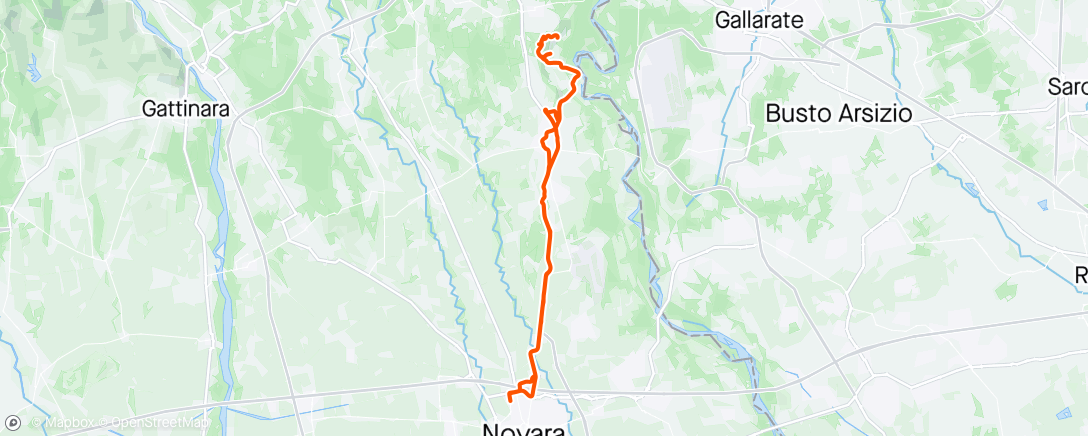 Map of the activity, Difficult Mixed Climber Ride