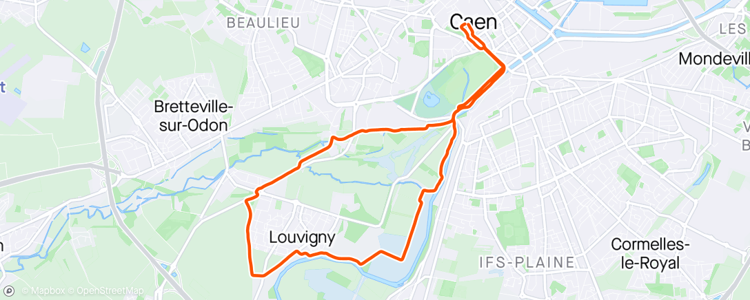 Map of the activity, Footing 🏃🏽‍♂️