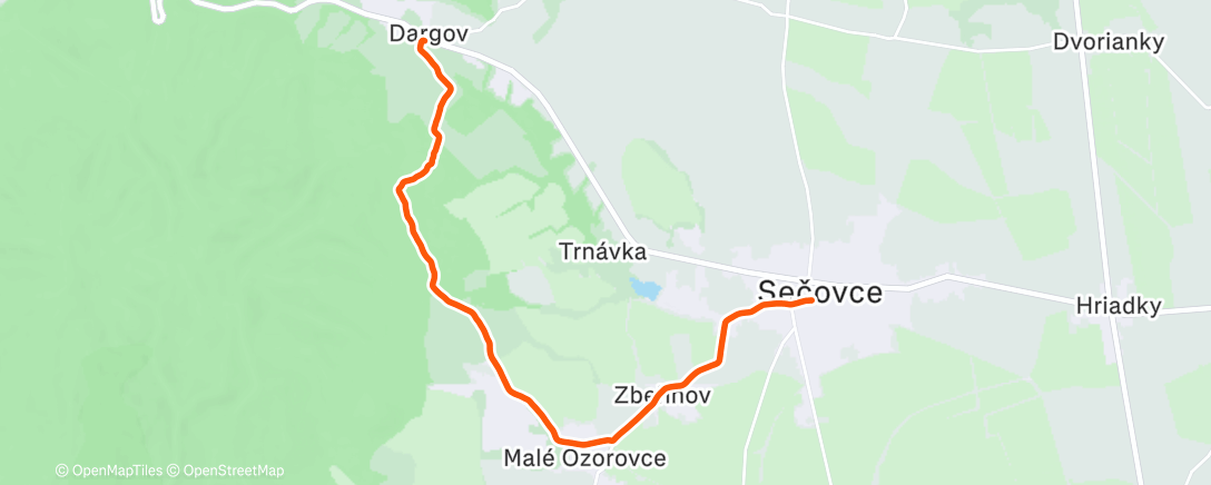 Map of the activity, Klus 60’