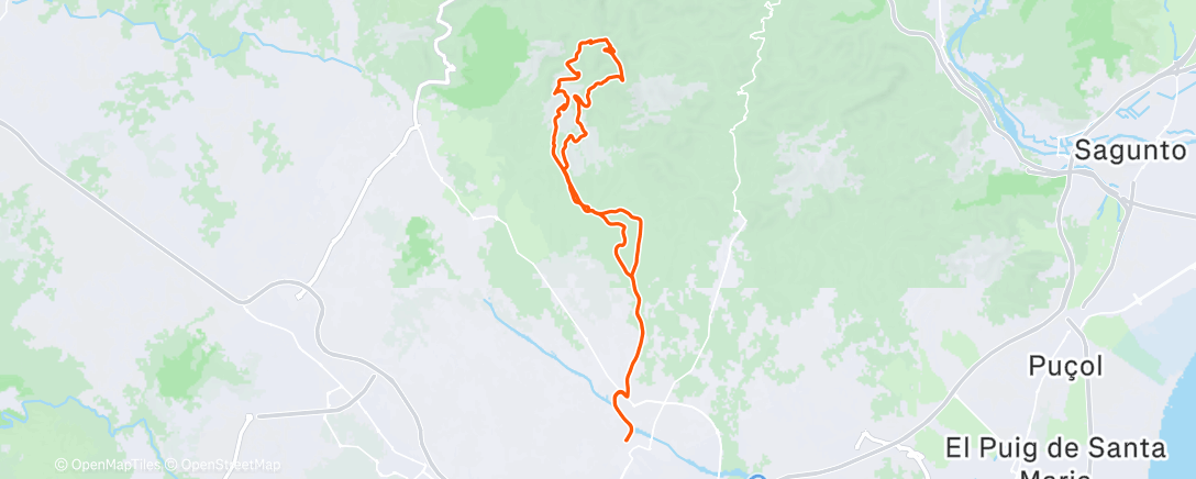 Map of the activity, Calderona esponjosa 🐗🎄