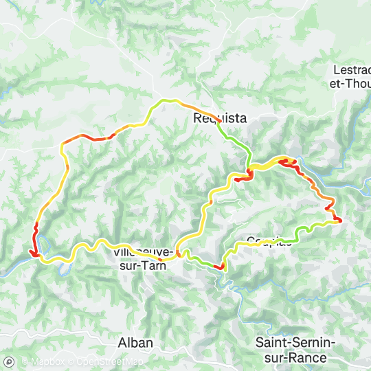 Carte de l'activité