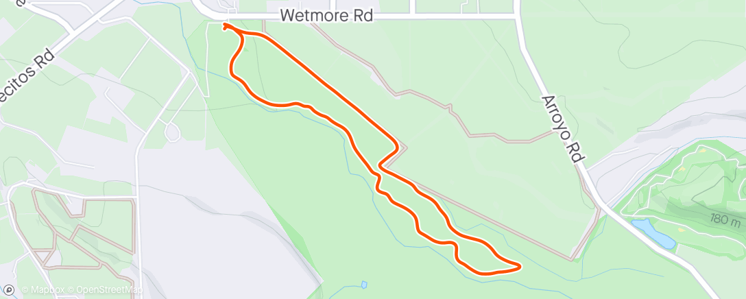 Map of the activity, Sycamore Grove