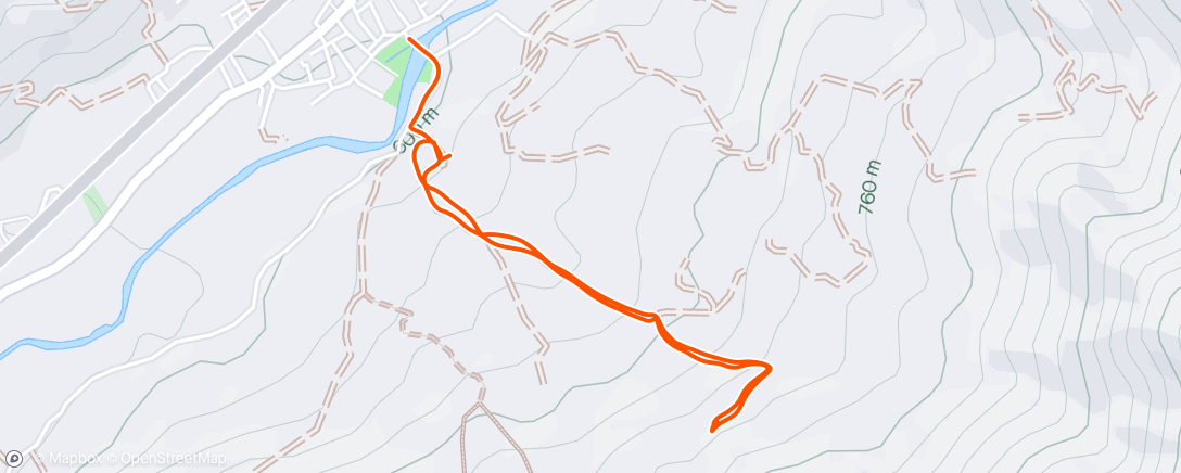 Map of the activity, Excursión de mañana