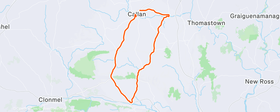 Карта физической активности (Morning Ride)