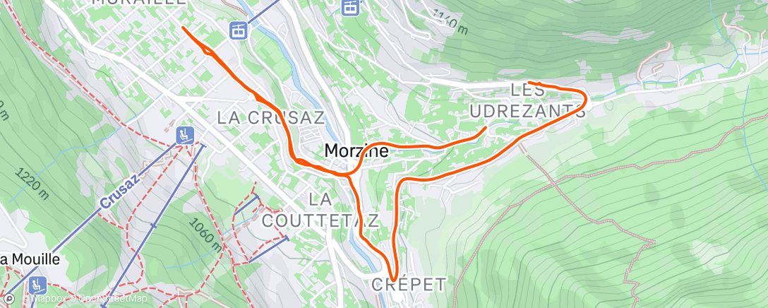 Map of the activity, Seeing the local town