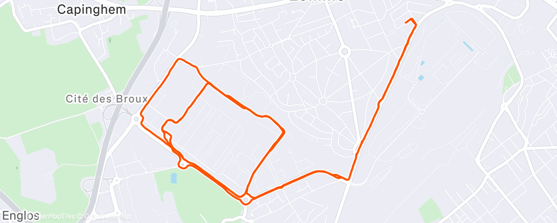 Map of the activity, Séance seuil x4