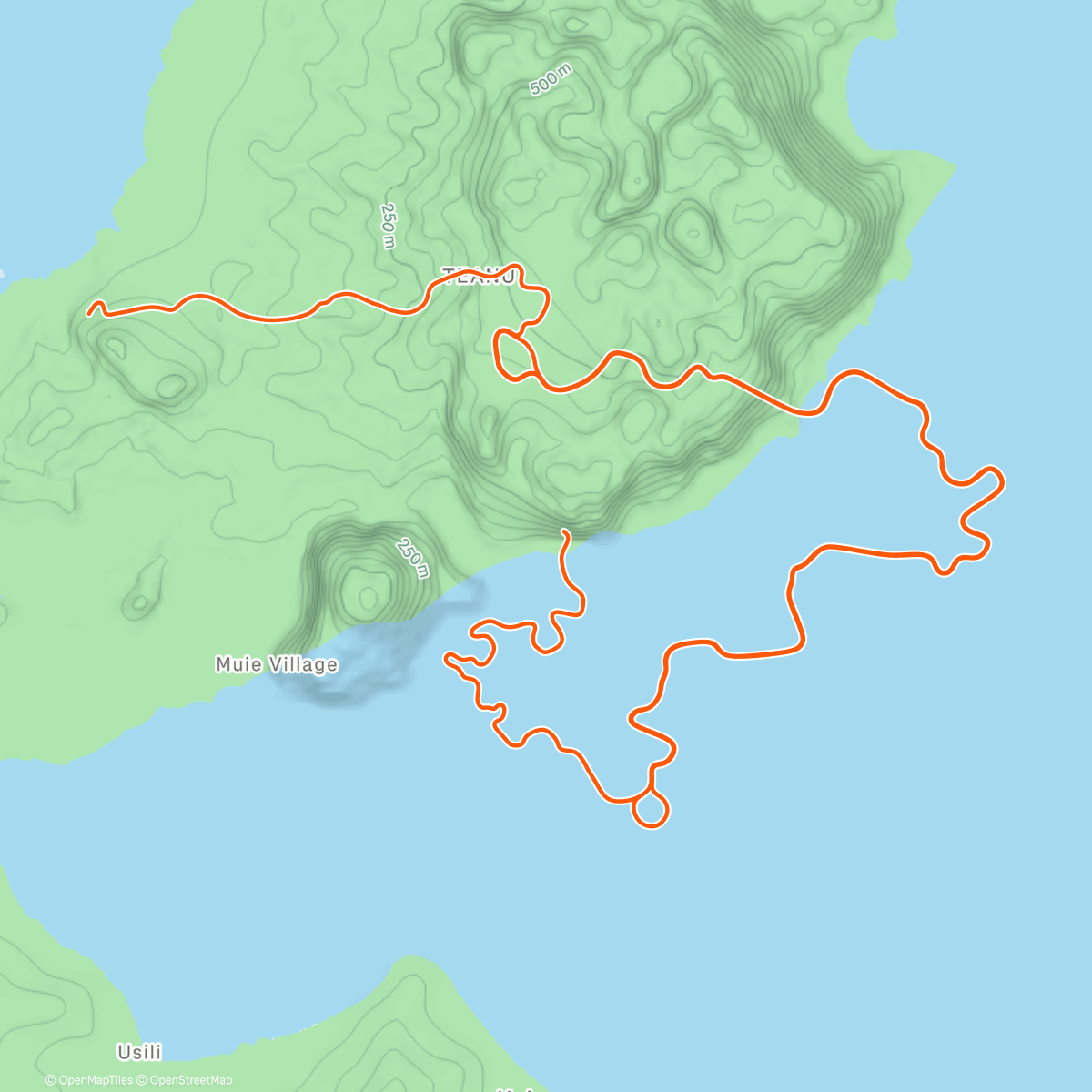 Map of the activity, Zwift - : Neuromuscular Power on Flat Out Fast in Watopia
