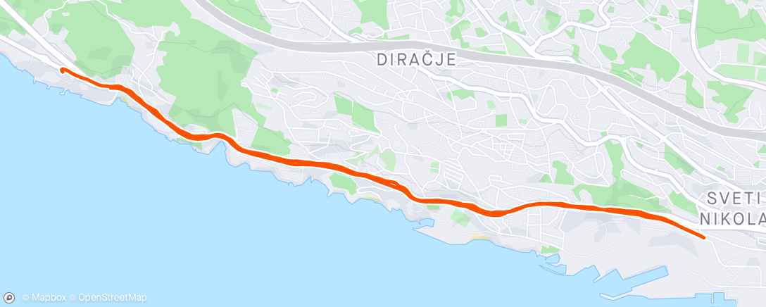 Map of the activity, After work Tempo