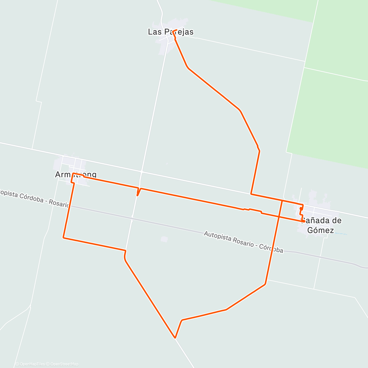 Карта физической активности (Fondito de sábado 🚴🏼‍♂️)