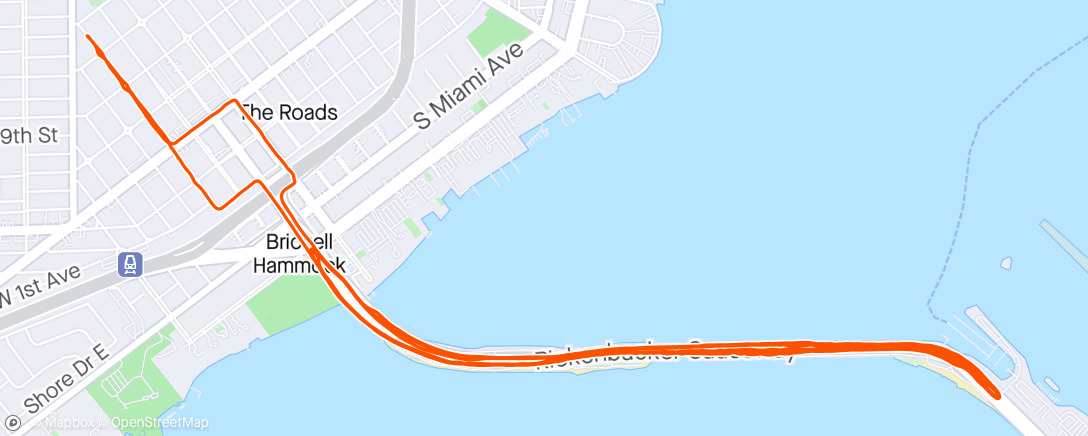Map of the activity, 10 bridges run out (and fixing bike lane…)