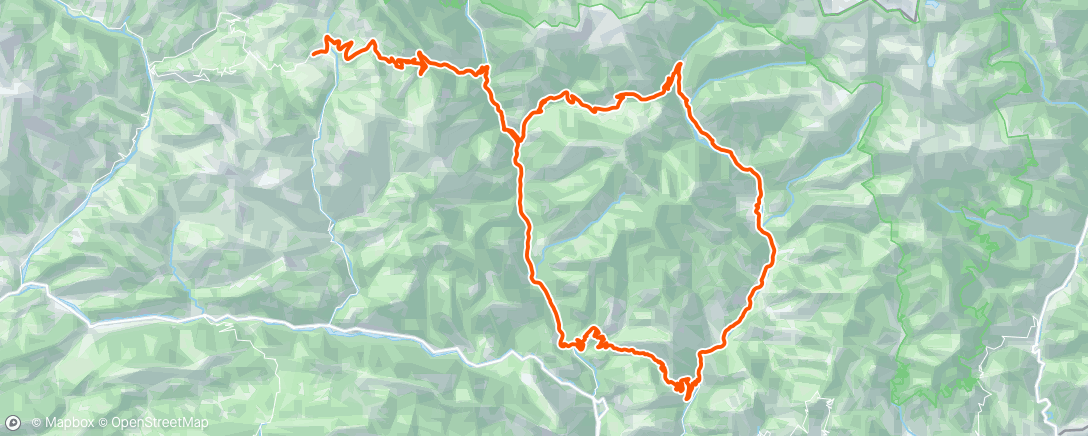 Mapa de la actividad (C’est la fringale Thierry)