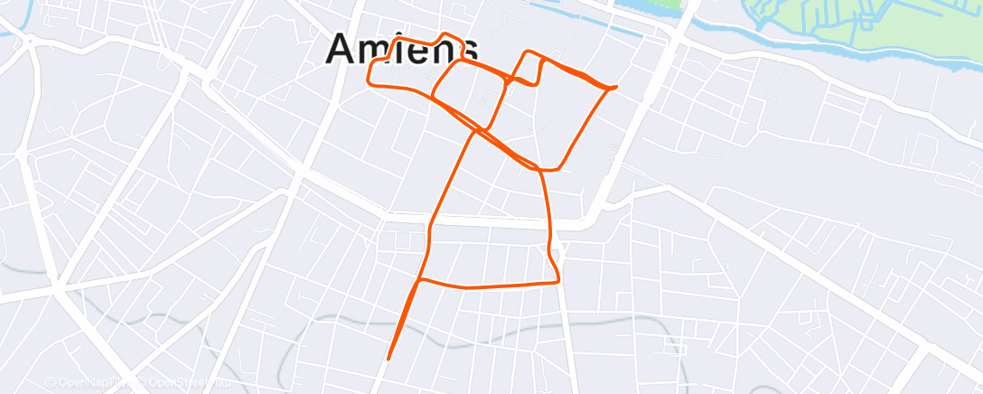 Map of the activity, Lunch Ride  🐝