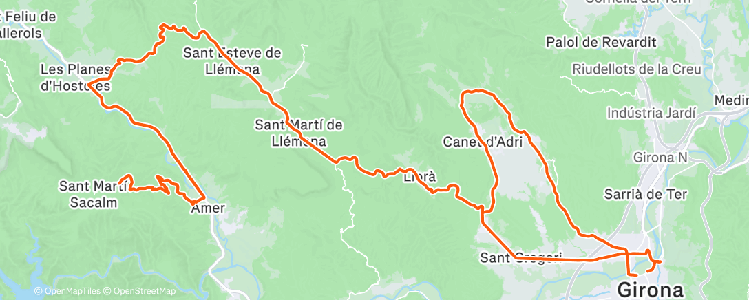 Mapa da atividade, Ochtendrit