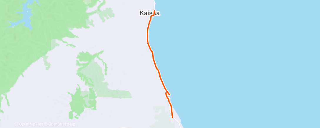 Карта физической активности (Afternoon Ride)