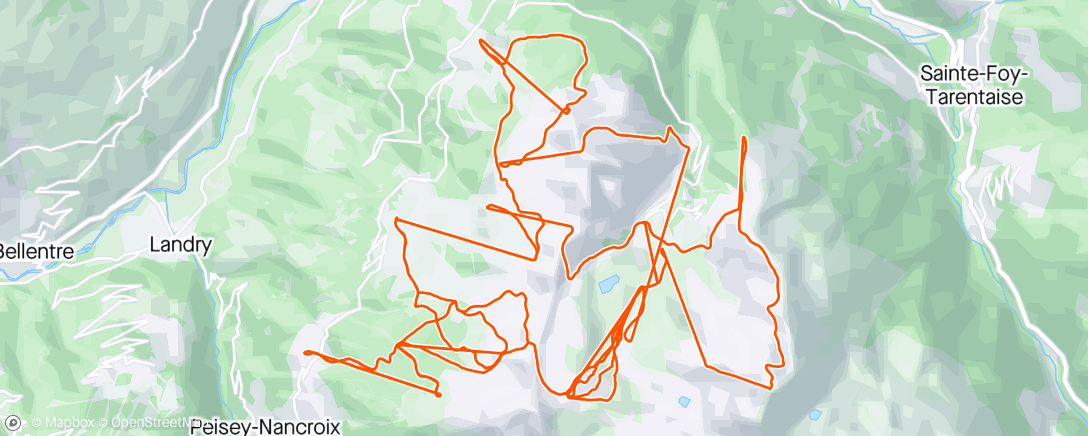 Map of the activity, Geestig skidagje ⛷️