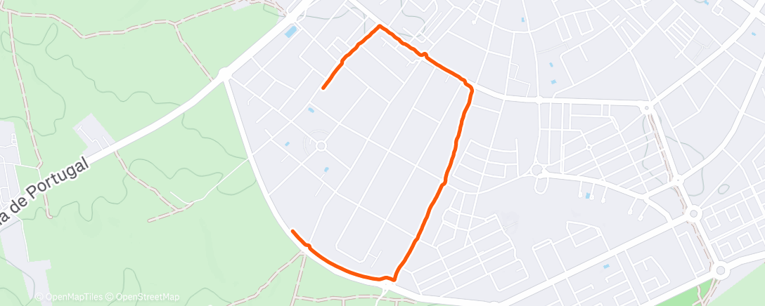 Карта физической активности (Caminata a la hora del almuerzo)