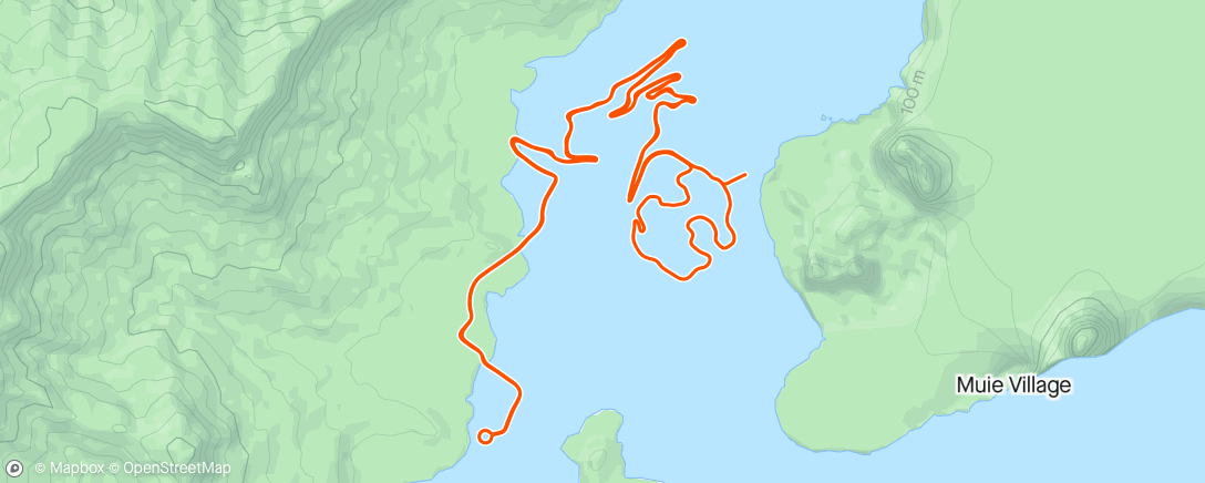 Карта физической активности (Zwift - Climb Portal: Coll d'Ordino at 125% Elevation in Watopia)