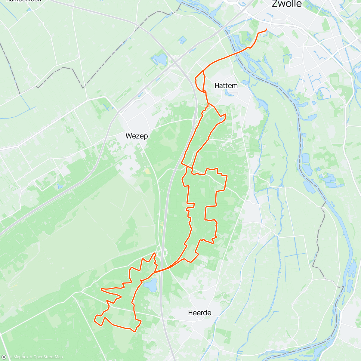 Map of the activity, Sportdag 🥳