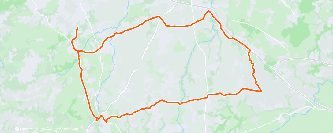 Карта физической активности (Sortie vélo le matin)