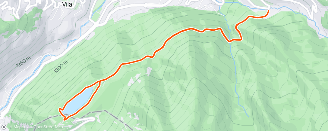 アクティビティ「Lunch Hike」の地図