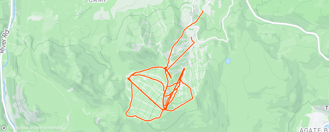 Map of the activity, Spring Northstar