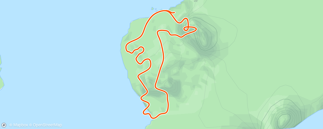 Mapa da atividade, Zwift - Race: DIRT Racing Series - Jonaskop - Stage 6 (B) on Two Bridges Loop in Watopia