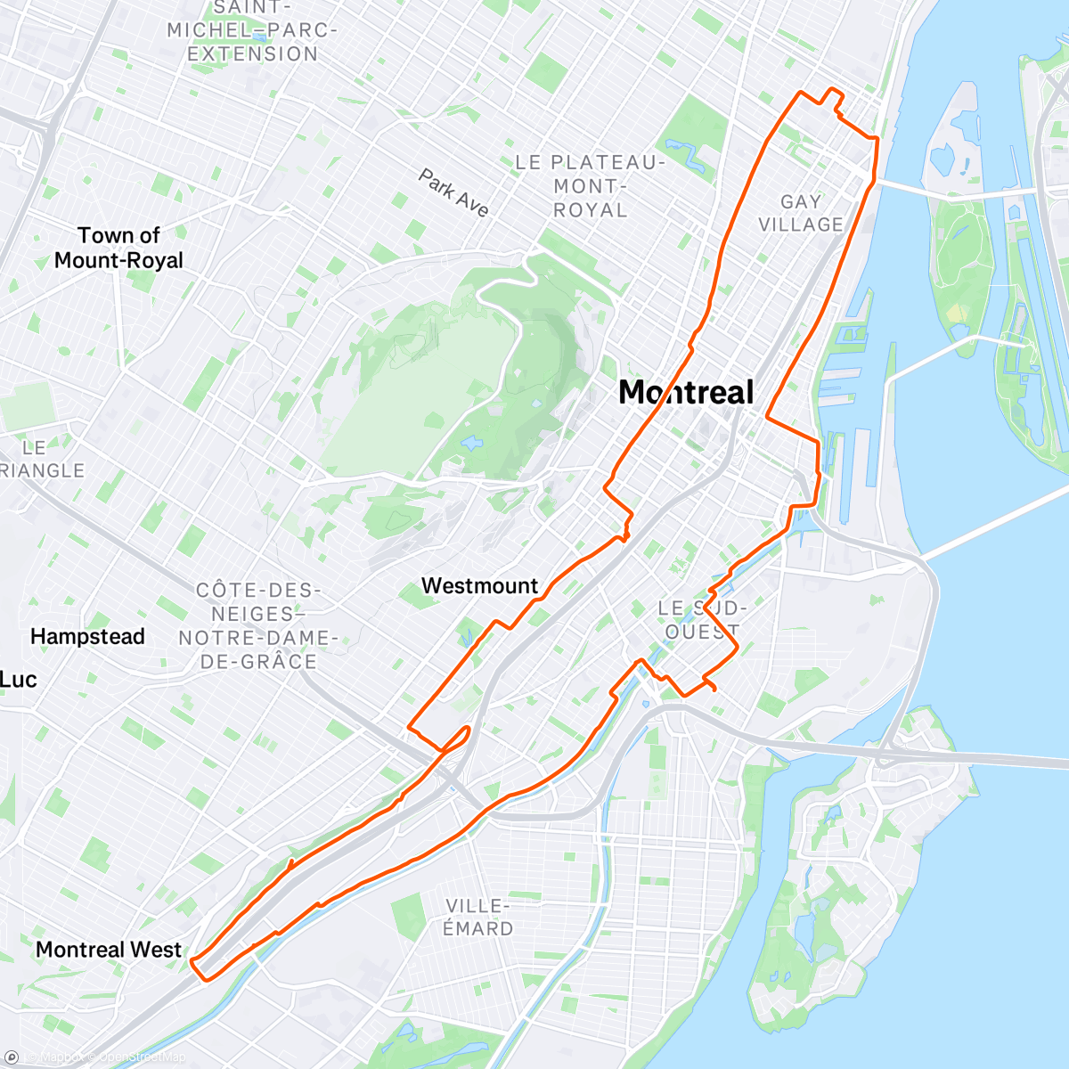 Map of the activity, When It’s Extremely Hot Yet The Wind Is Chilly!
