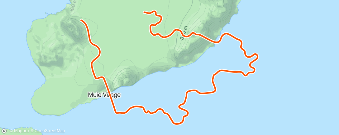 Mapa da atividade, Zwift - Race: Atom Racing Team DD Race (B) on Triple Flat Loops in Watopia
