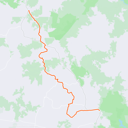 DBCT Stage 7 Cooyar to Crows Nest 59.5 km Cycling Route on Strava