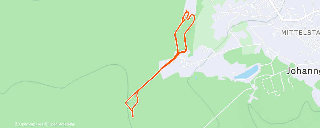 Map of the activity, Ski Nordisch- Johanngeorgenstadt Kammloipe