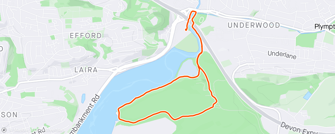 Map of the activity, Post work wobble’n’walk with JR 🏃‍♂️