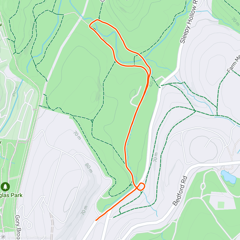 Map of the activity