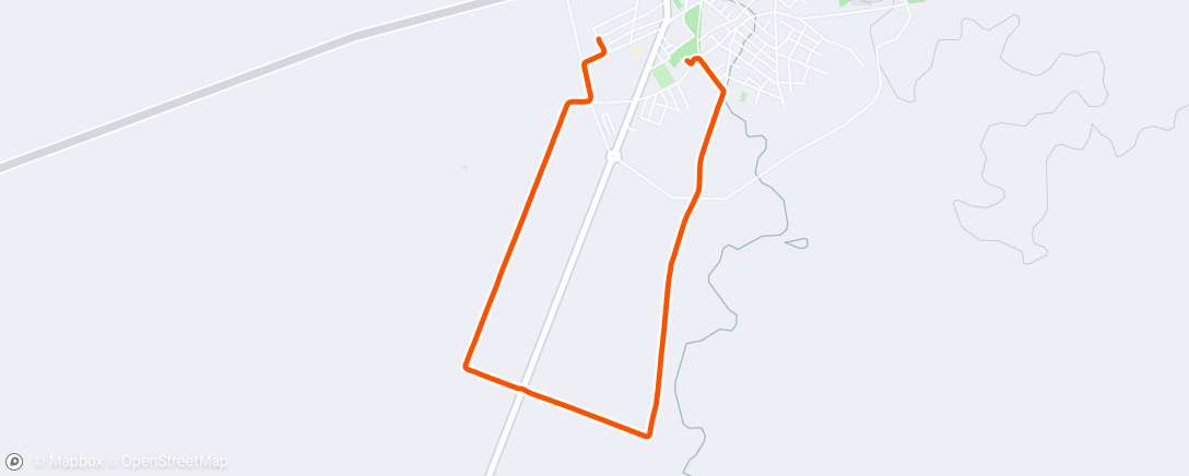 アクティビティ「Caminata de tarde」の地図