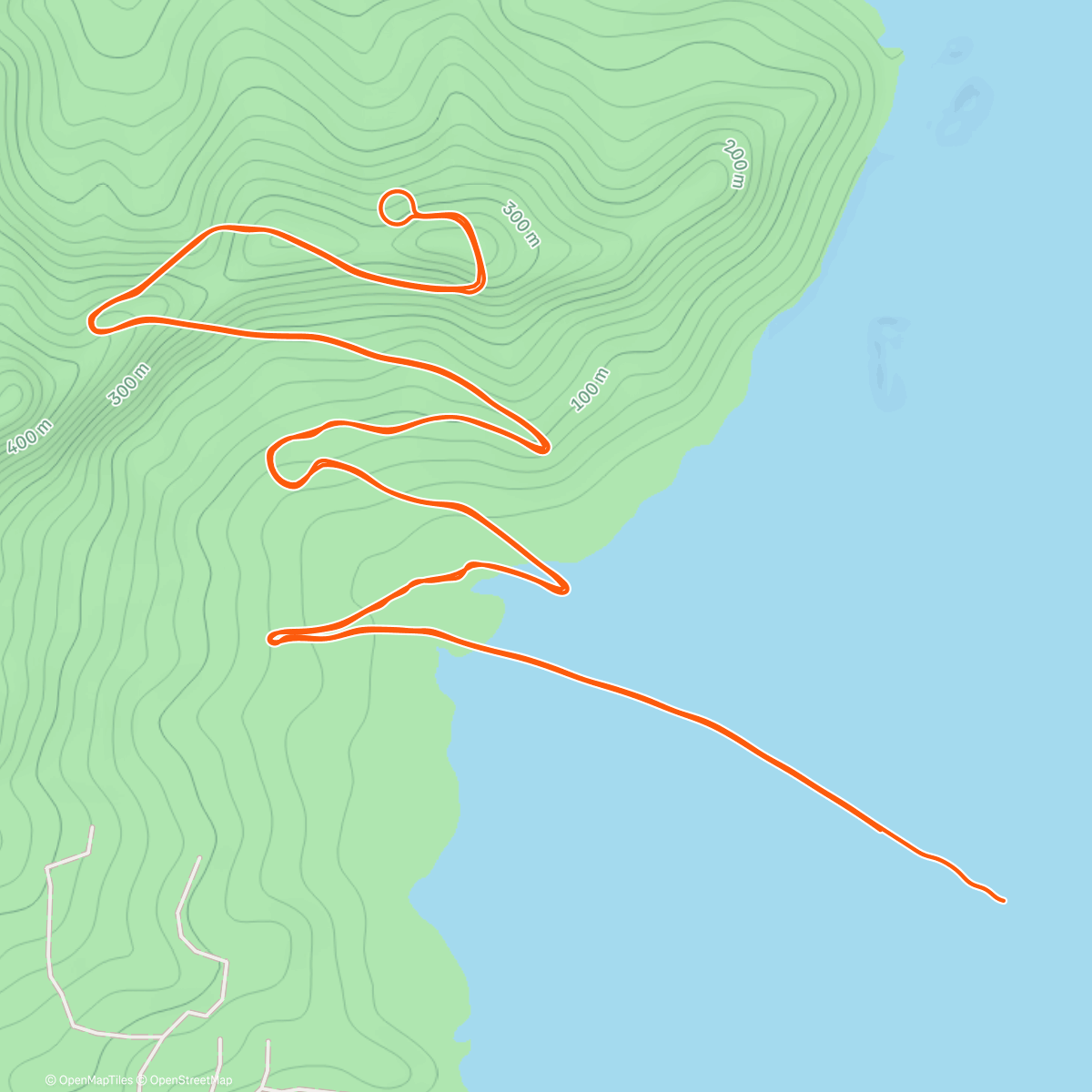 Map of the activity, Zwift - Climb Portal: La Super Planche des Belles Filles at 100% Elevation in Watopia