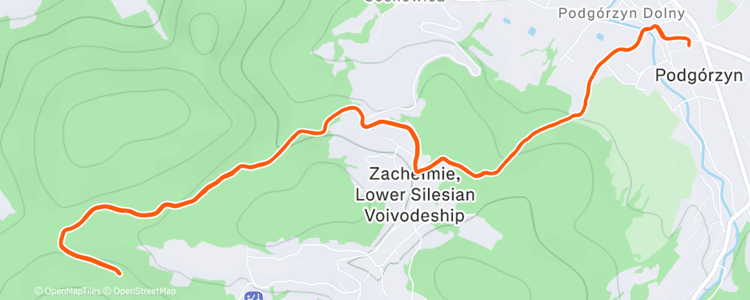 Map of the activity, ZB