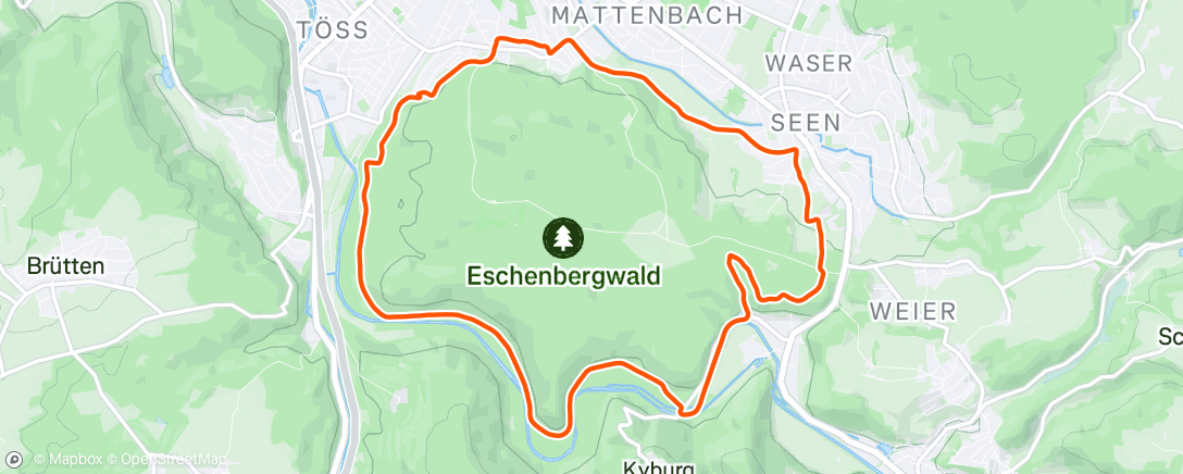 Map of the activity, Zmorge verdiene