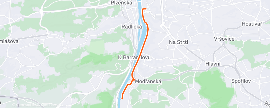 Карта физической активности (Po práci)